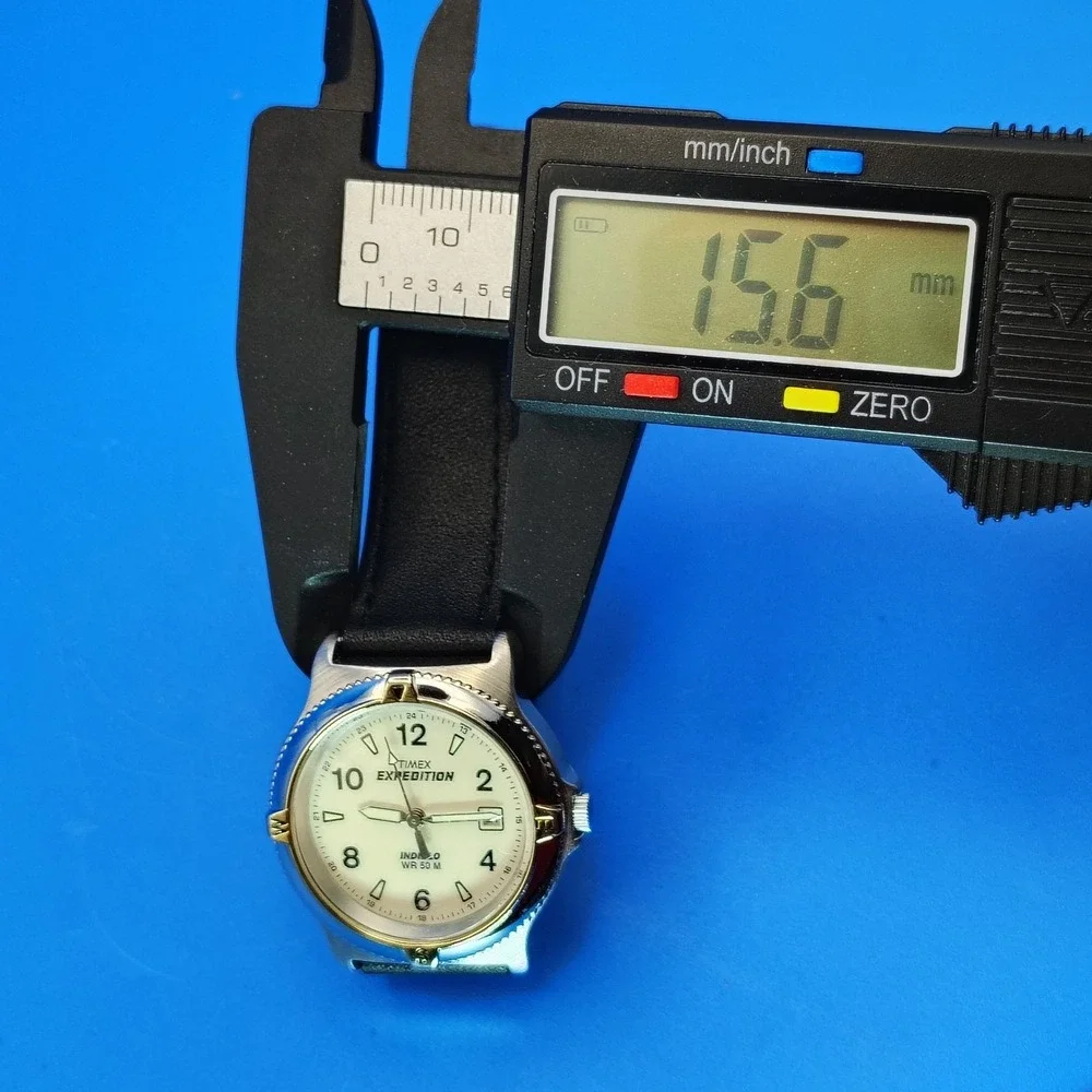 Vintage 1998 Timex Expedition Indiglo 31mm Women's Quartz Field Watch Size 4-7.5